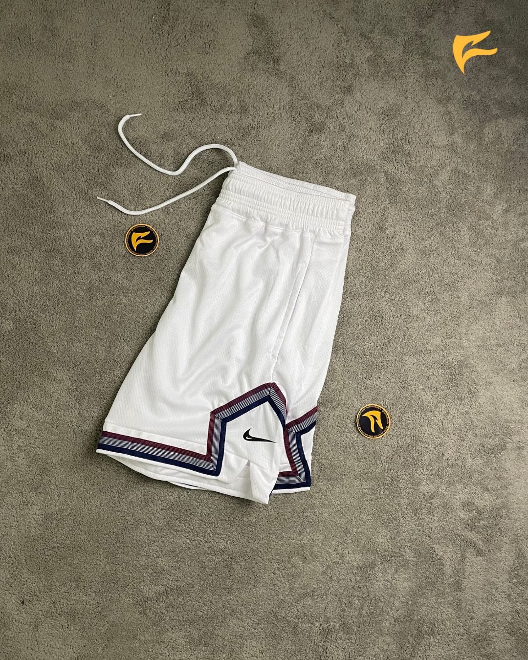 NIKE COURTLINE PERFORMANCE SHORTS