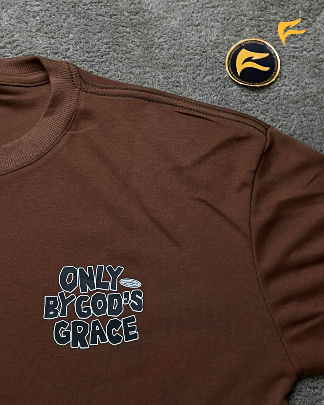OVERSIZED - ONLY BY GOD'S GRACE